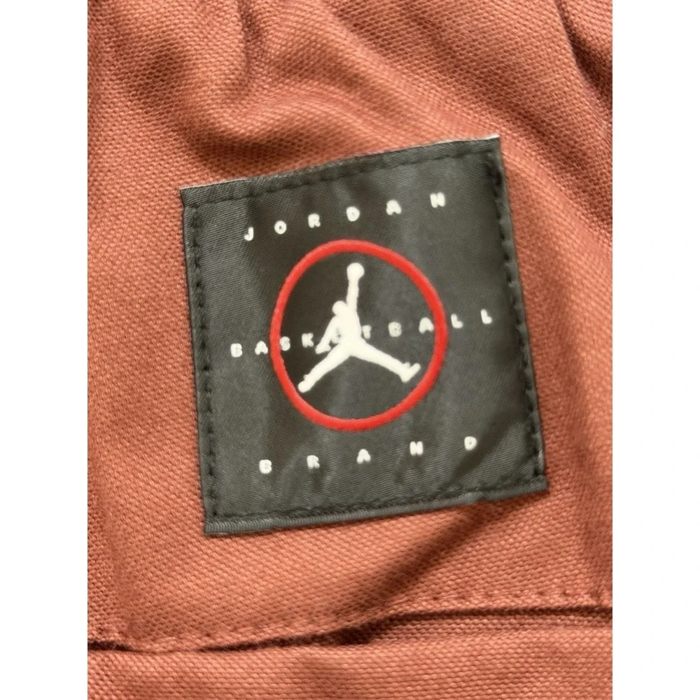 Nike Jordan Essentials Woven Drawstring Pants HF9329-231 Burgundy Men Size S
